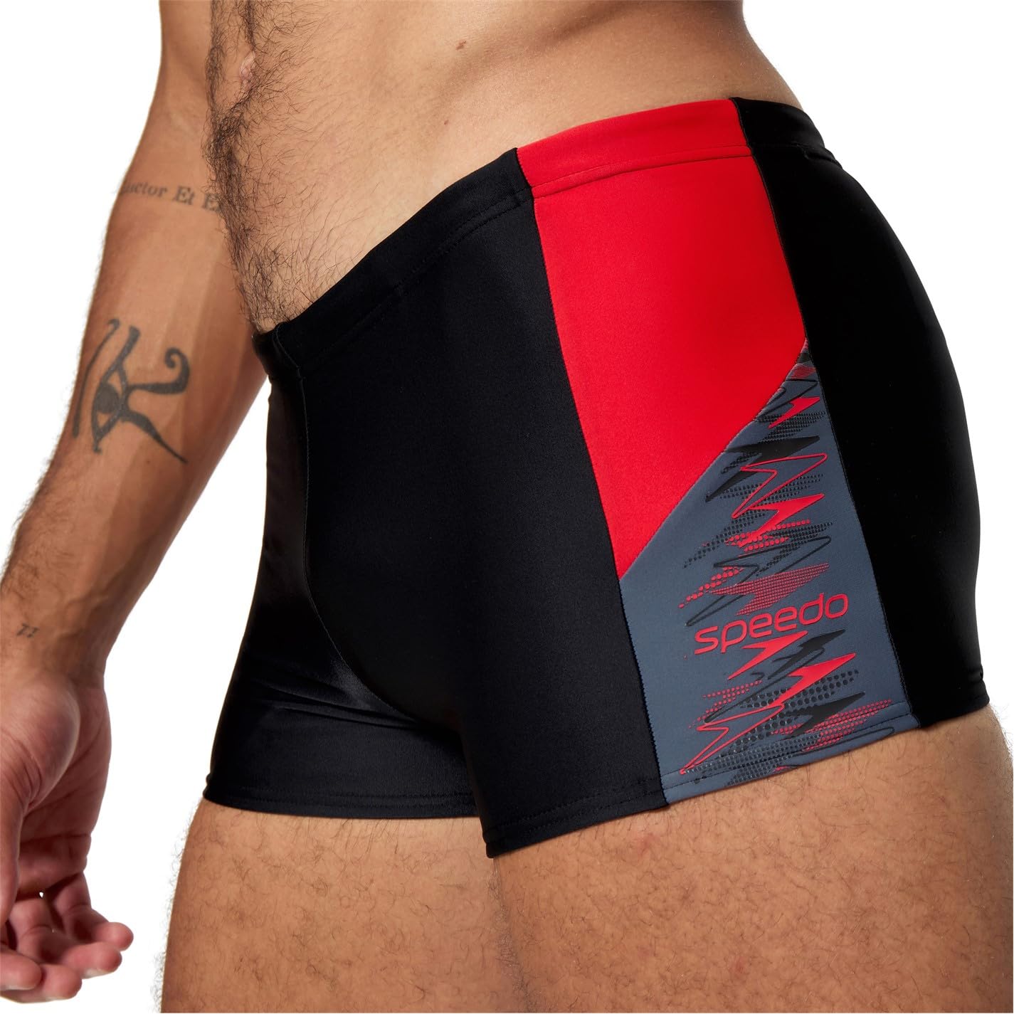Speedo Costume da Bagno Dive da Uomo, Resistente al Cloro