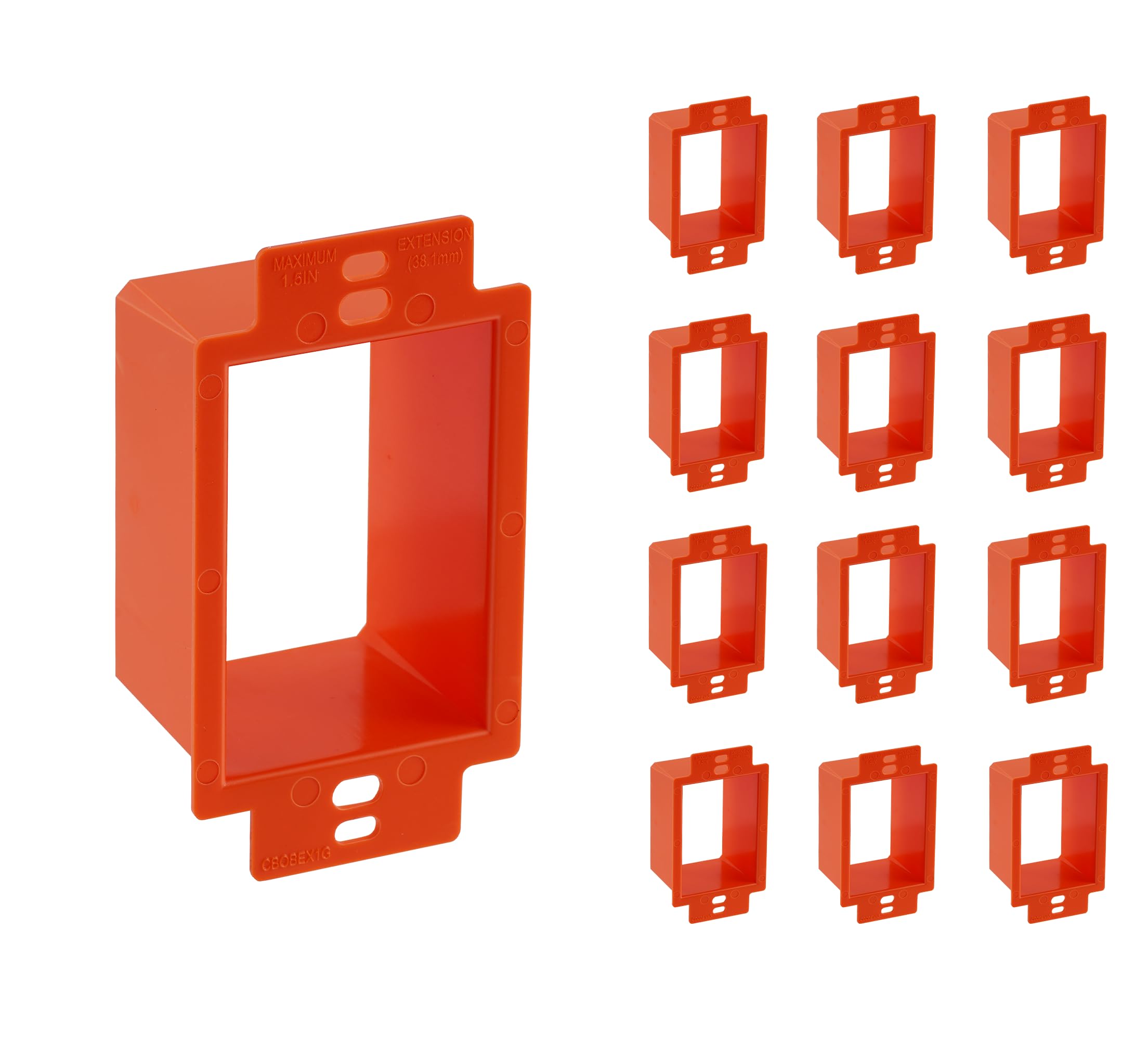 CLOUDY BAY Electrical Outlet Box Extenders, 1 Gang Box Extender