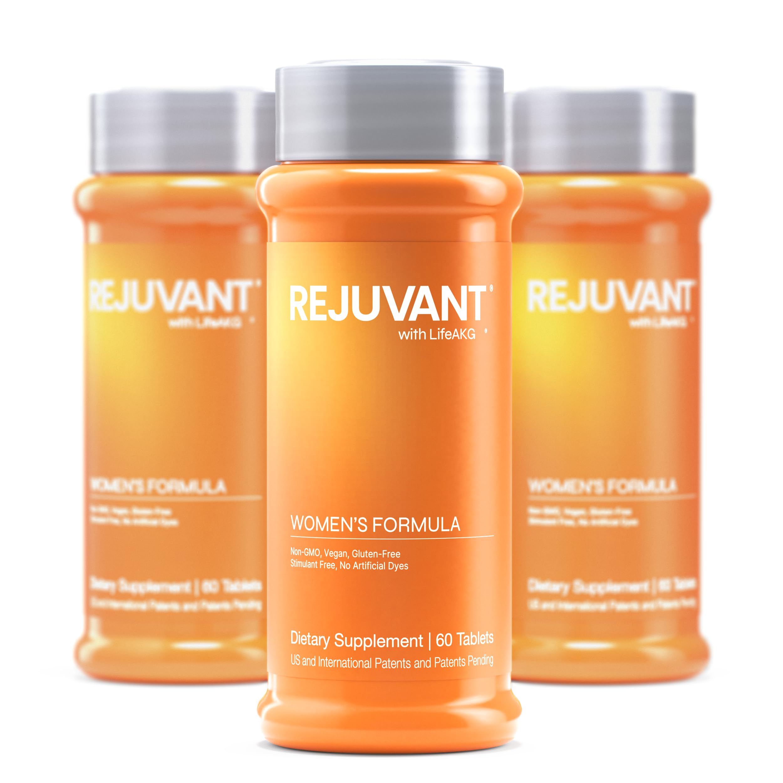 Women's AKG Longevity Supplement 1000MG Ultra 98% Pure (Calcium Alpha-Ketoglutarate), Patented Vitamin Rich Controlled Release Formula Supports Cell Repair and Quality of Life, 180 Tablets