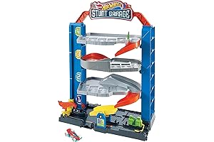 Hot Wheels City Stunt Garage Play Set
