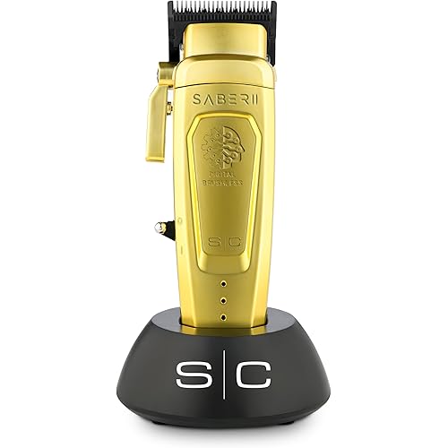 StyleCraft Saber and Saber II Professional Full Metal Body High-Torque Digital Brushless Motor Cordless Hair Clipper