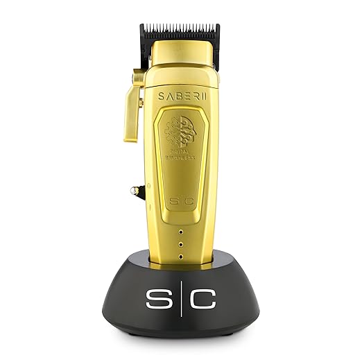 StyleCraft Saber and Saber II Professional Full Metal Body High-Torque Digital Brushless Motor Cordless Hair Clipper