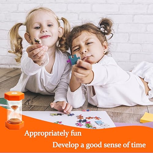 Miniatura 9 de Temporizador de arena, temporizador de arena de reloj de arena, temporizador de cocina digital para cocinar, temporizador de reloj, para juegos,