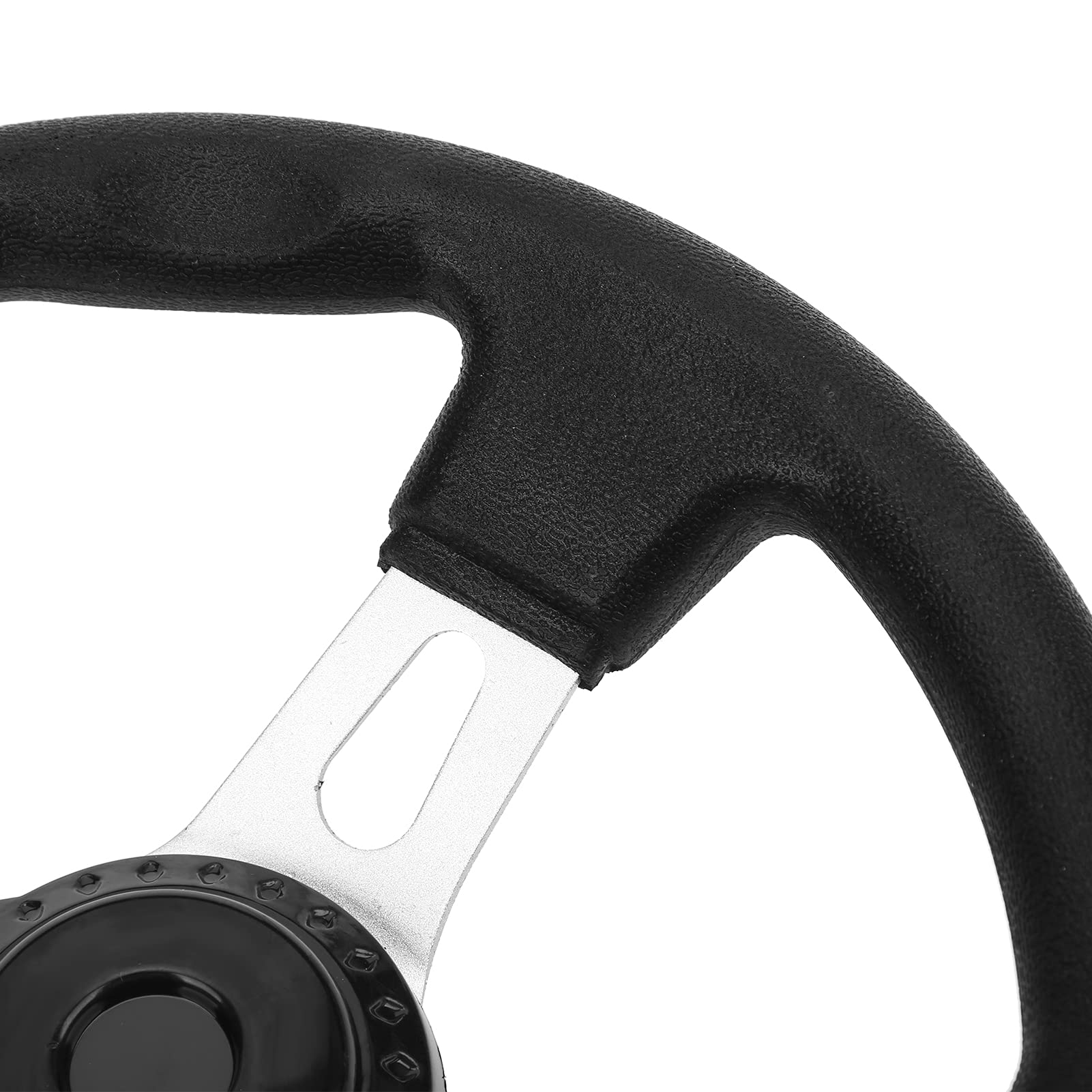 Volant KART hors route, conception à 3 rayons de 270 mm, métal de haute qualité avec poignée en mousse PU, ajustement universel pour les moteurs 150cc à 25cc, remplacement idéal