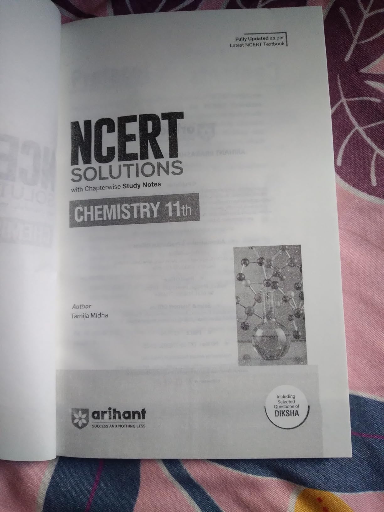 Arihant NCERT Solutions for Class 11th Chemistry with Chapterwise Study ...