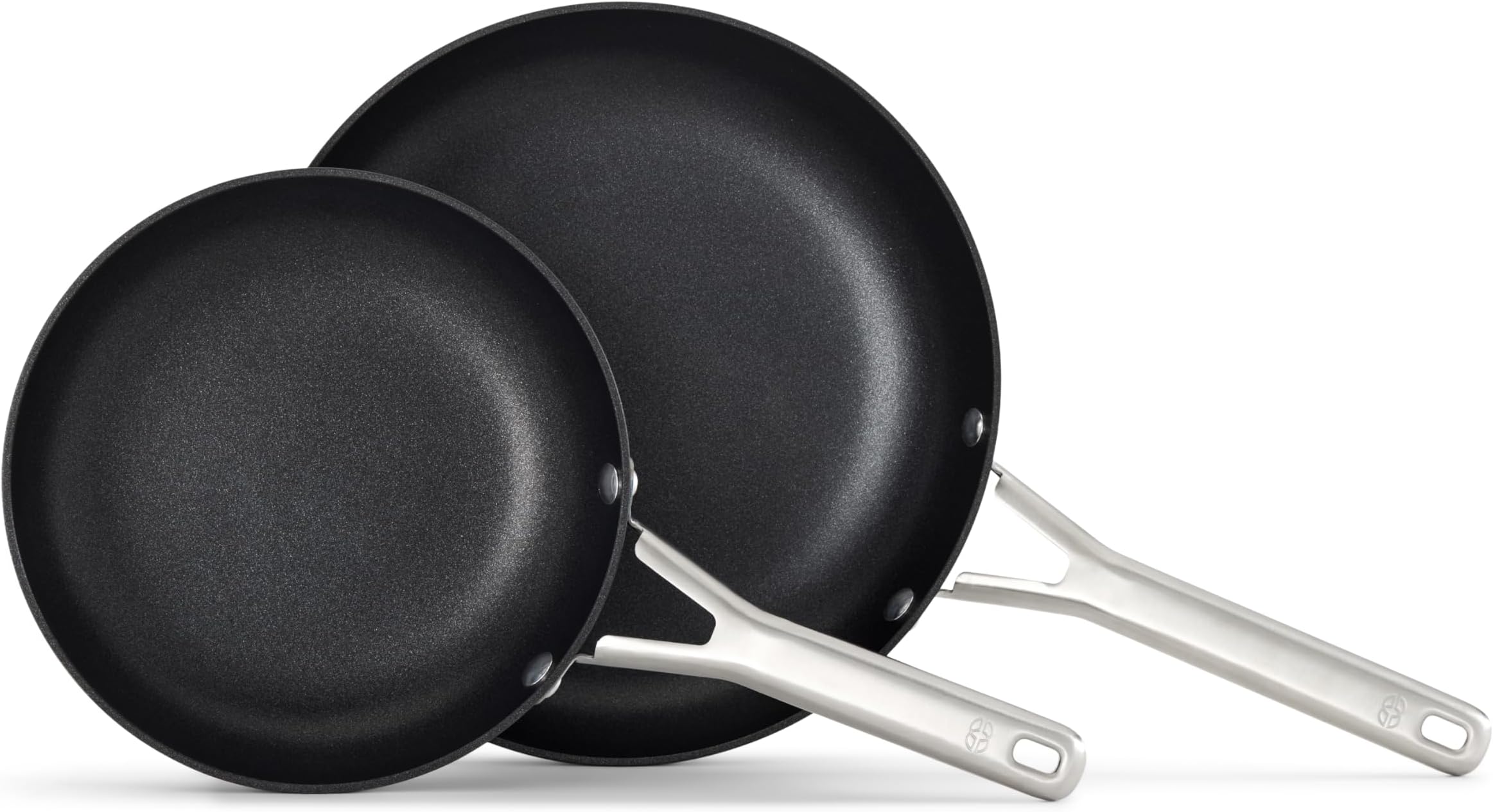 Hard-Anodized Nonstick 8" and 10" Frying Pan Set