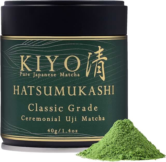 Kiyo Matcha Classic Grade Hatsumukashi Ceremonial Uji Matcha - Pure Japa...