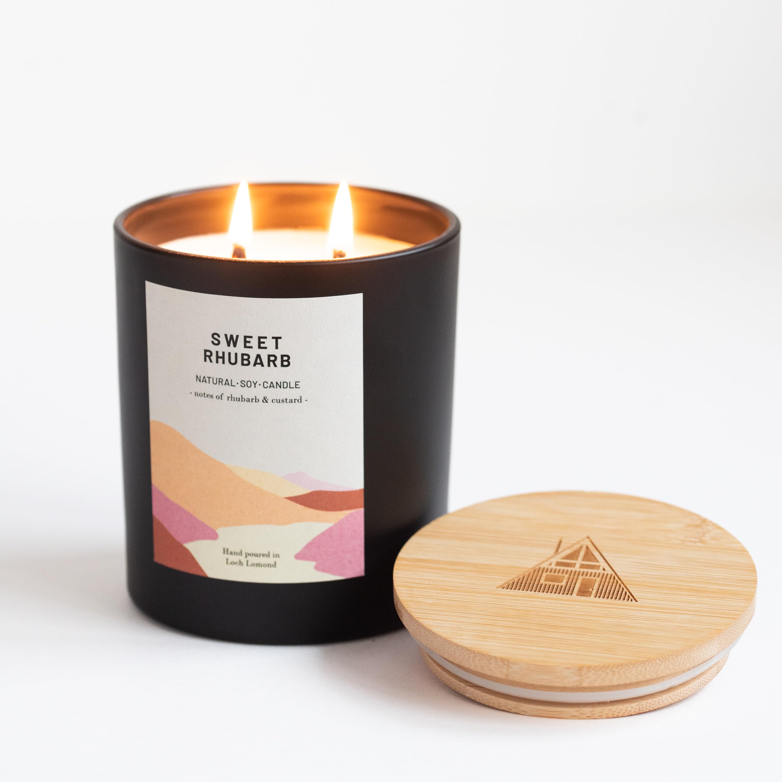 Ocoee House, Frosted/Black, Double Wick - 760g - Image 2