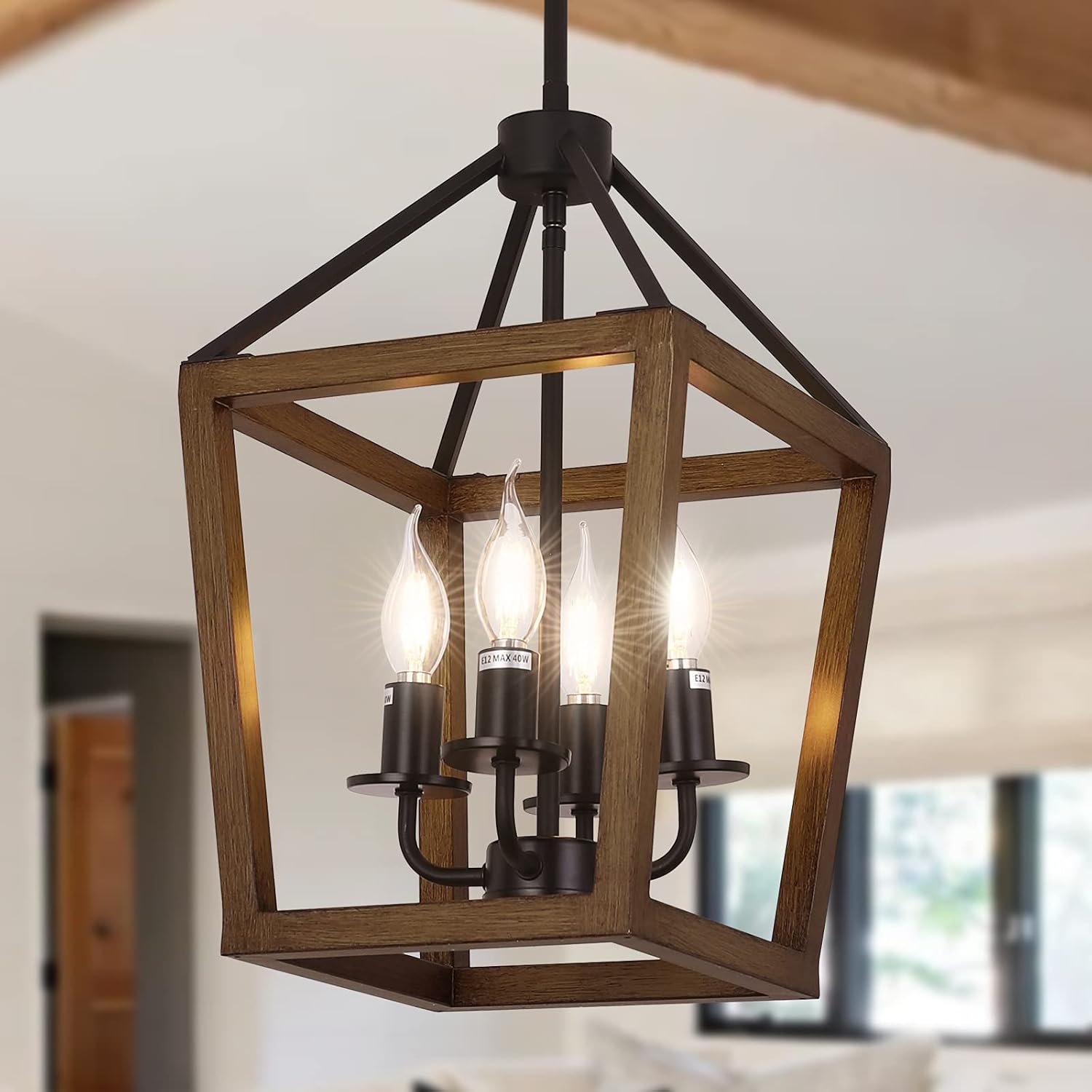 rustic chandelier