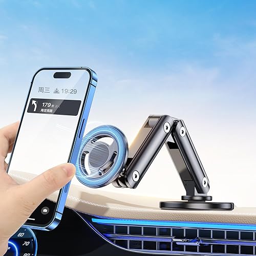 Miniatura 10 de Soporte de teléfono con ventosa para automóvil, montaje resistente ajustable de 360º para salpicadero, parabrisas, lavable, para automóvil, camión,