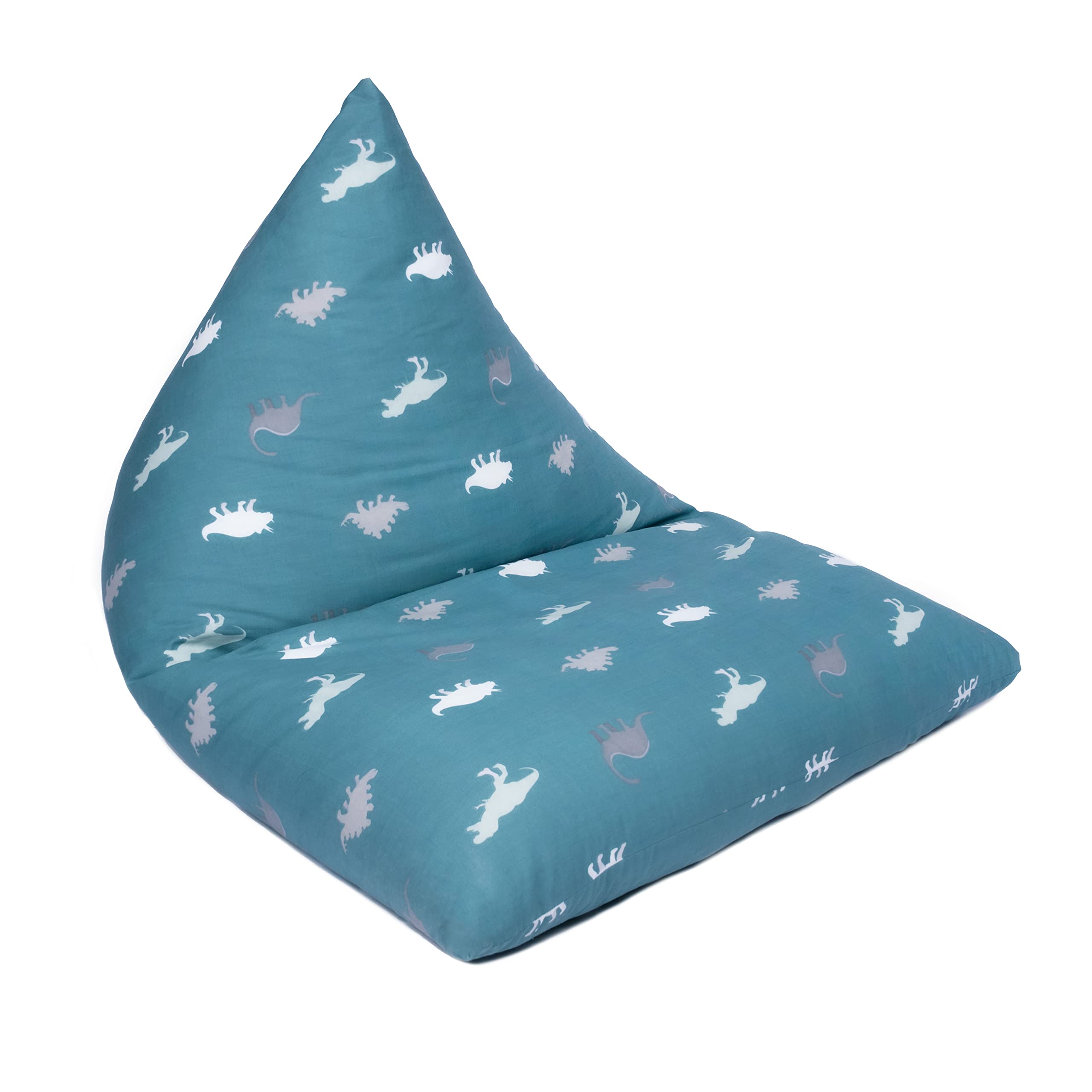 Ready Steady Bed Sitzsack für Kinder, Pyramidenform, bequeme Kleinkindmöbel, weiche, kindersichere Liege, Spielzimmer (Rex)
