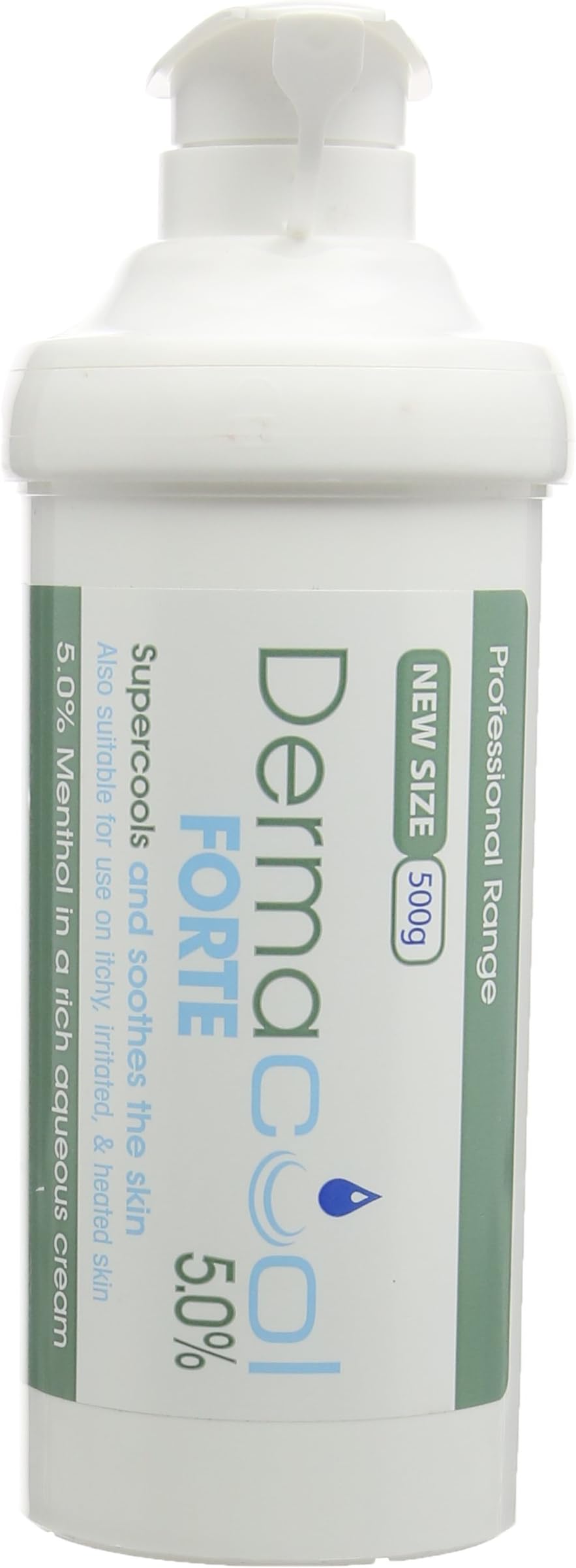 Dermacool Forte 5% Menthol in Aqueous Cream, 500g (Pack Of 1)