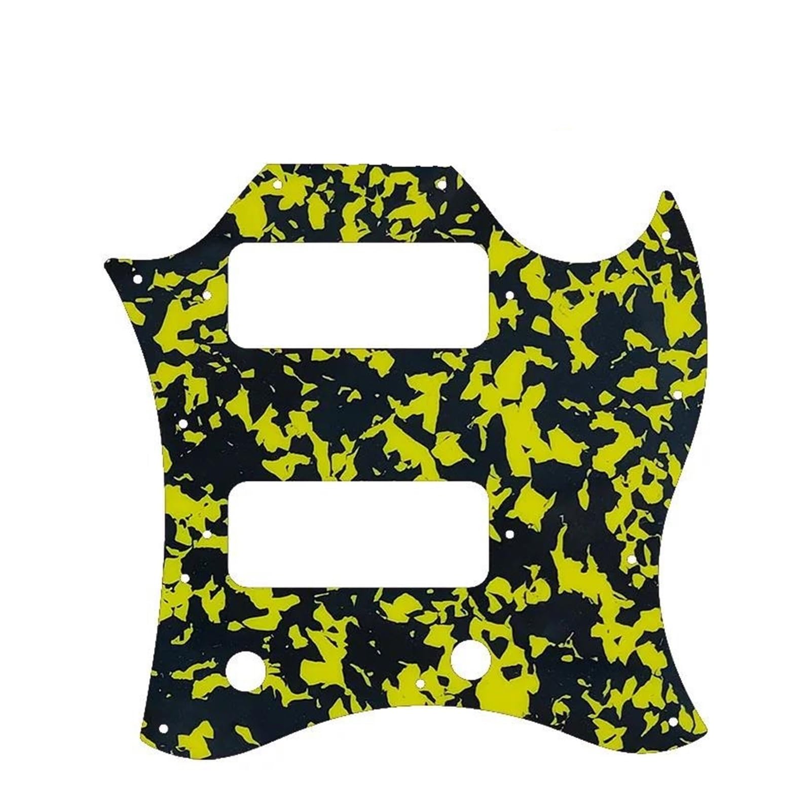 Electric Guitar Pick Guard Back Plate For Standard Full SG Style Route P90 Pickups Guitar Pickguard(11)