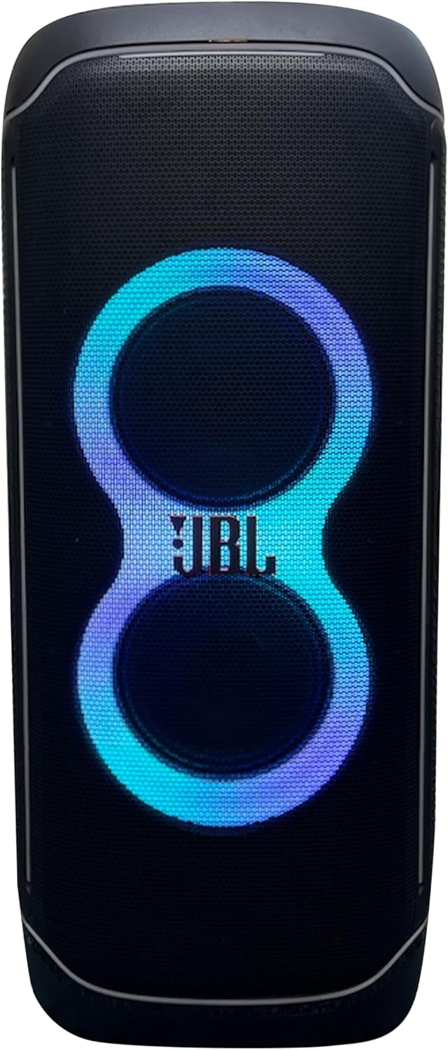 JBL 2 x PartyBox Ultimate 1100W Portable Speaker - Wi-fi & Bluetooth Connectivity Splashproof, Powerful Sound and Exciting Light Show (JBLPARTYBOXULTAM) + Cleaning Cloth + More