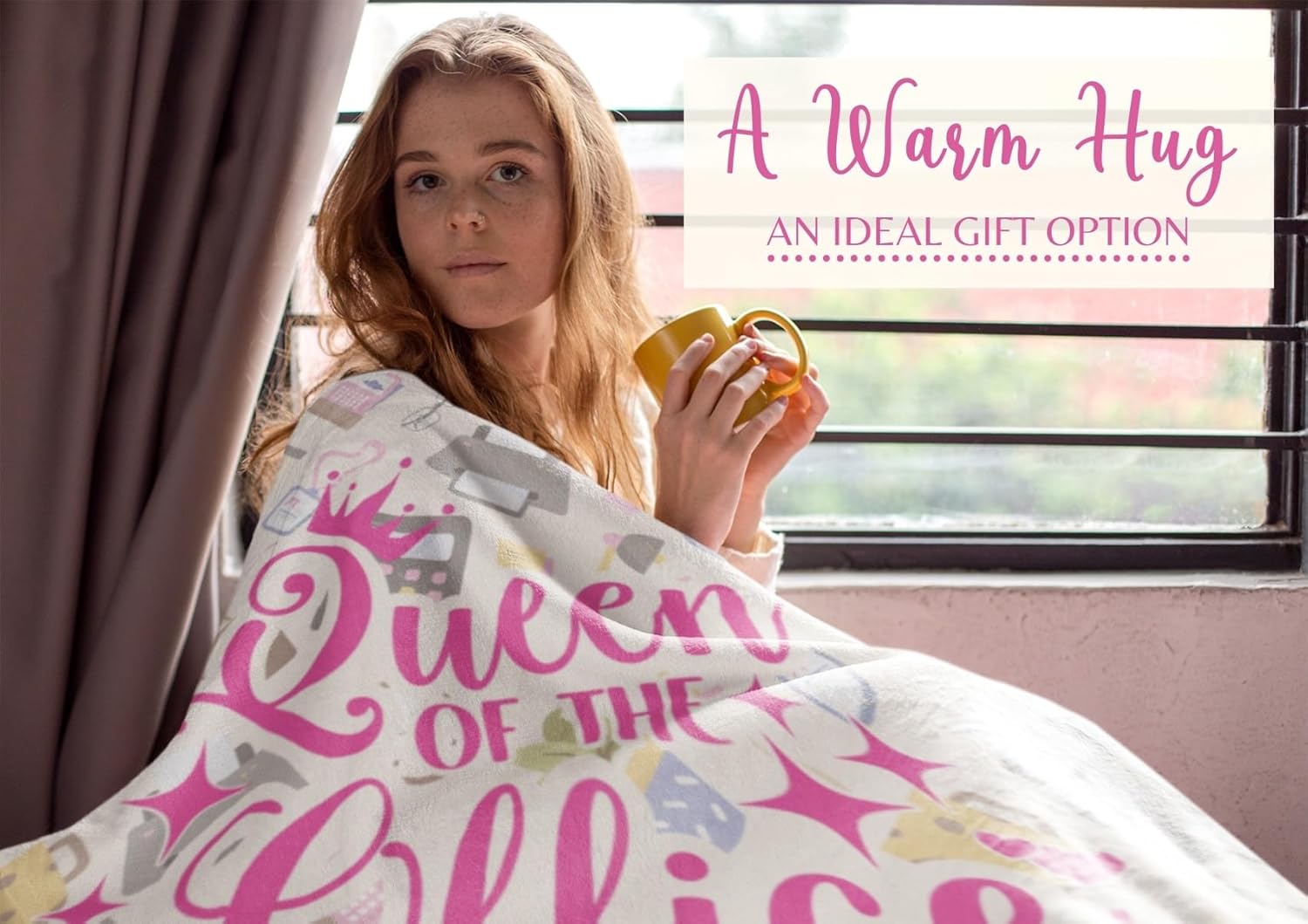 Secretary Gifts for Woman, Throw Blanket for Secretaries' Day Administrative Professional Day Gifts for Appreciation, Christmas, Birthday - 50" x 65" - Image 4