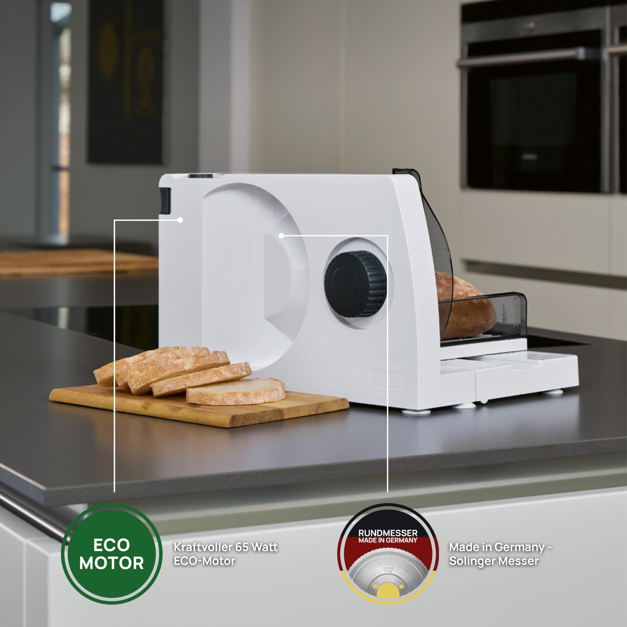 Ritter markant 7 Klappbarer Allesschneider – platzsparend & präzise – Bild 4