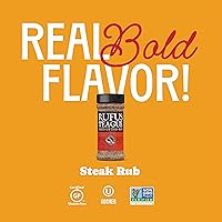 Vista 4 de Rufus Teague - Steak Rub - Premium BBQ Rub - Botella de 6.2 oz