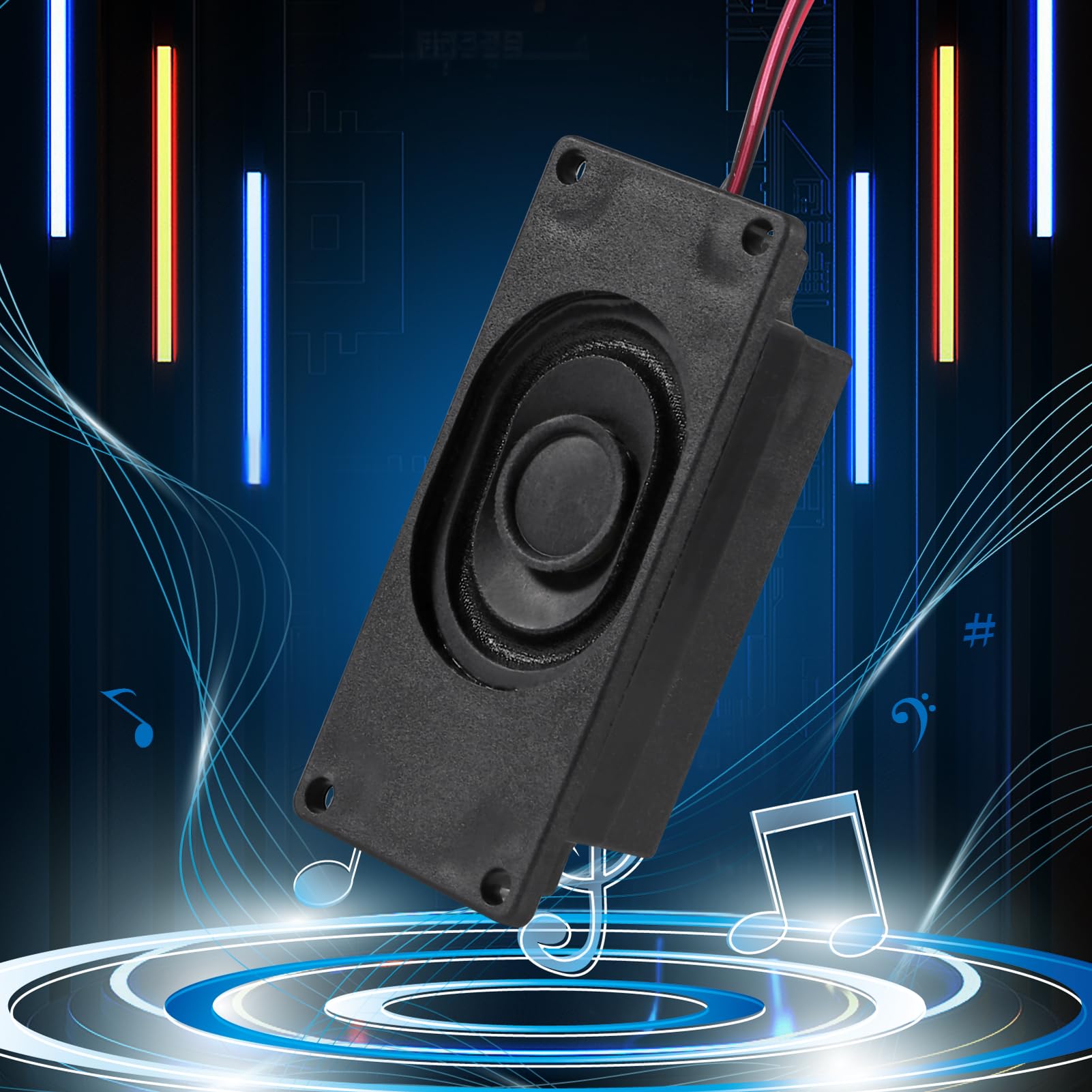 JUZITAO 4PCS Loundspeaker 3 Watt 8 Ohm Mini Altoparlante 8ohm