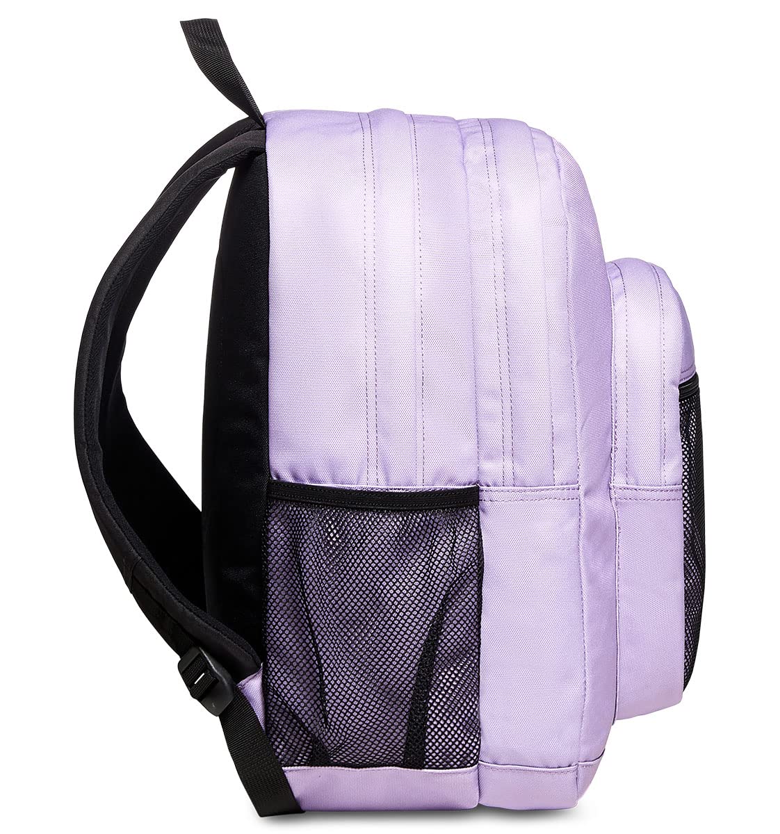 Invicta Schulranzen Dial, mehrfarbig, mit Doppelfach und Laptopfach, Trinkflaschenfach, Erweiterbarer Rucksack für Schule Sport und Freizeit für Mädchen und Jungen, lila