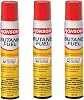 Ronson Lighter Butane Refill 135ML Pack of 3 with Cleaning Cloths