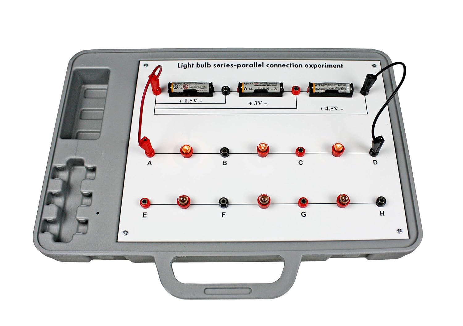 Vision Scientific VPE110 STEM Standard Related Physic Equipments Electricity and Magnetism (Bulb in Series & Parallel)