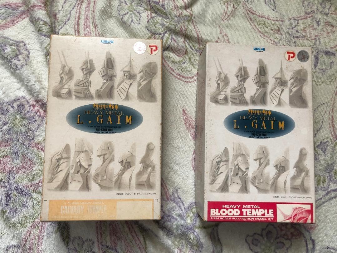 重戦機エルガイム ガレキ ブラッドテンプル カルバリーテンプル Bandai