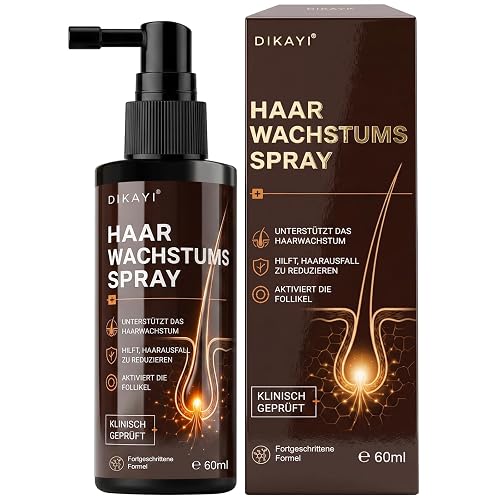 Haarwuchs Spray, 60 ml, Rosmarinöl & Ginseng gegen Haarausfall