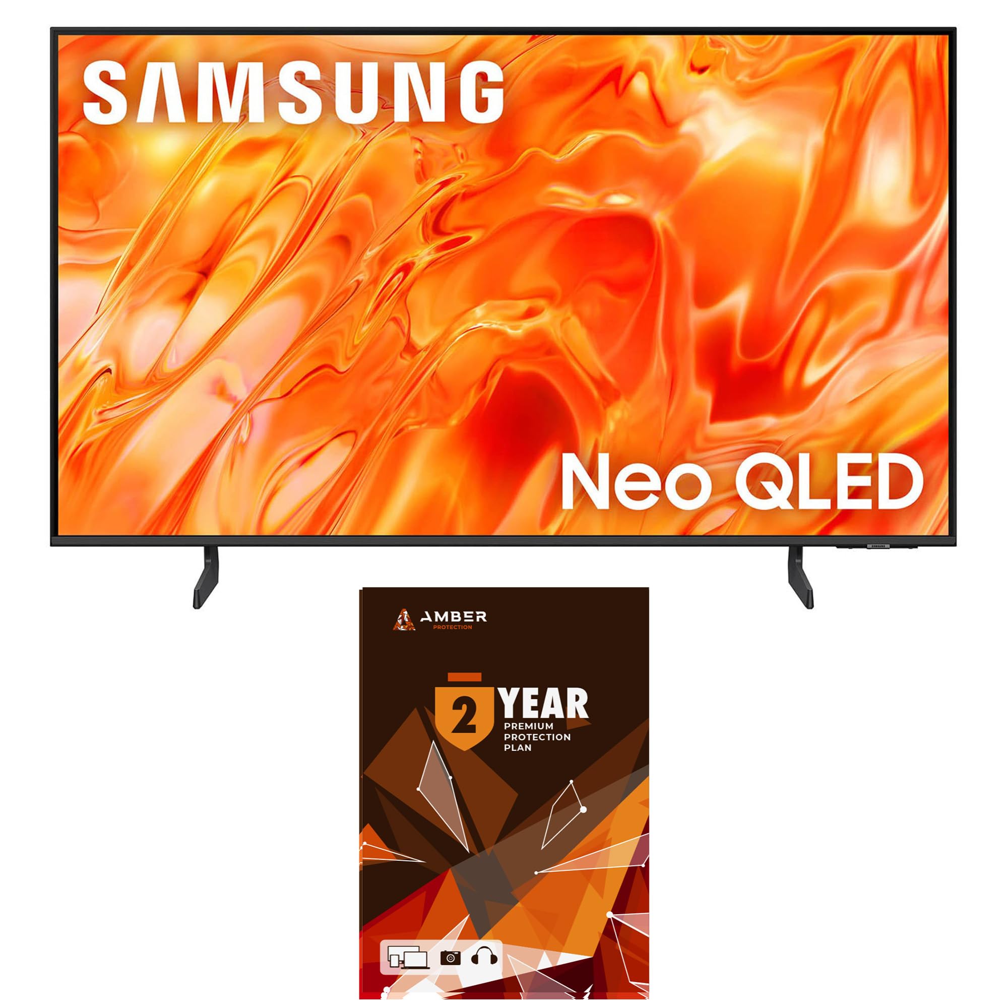 Samsung QN50QN70HAFXZA 50 Inch Neo QLED Smart TV with 2 Year Amber Protection Plan (2026)