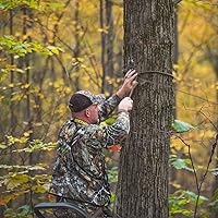 Vista 3 de Hunter Safety System Rope Style Treestrap: 9' Hunting Safety Strap with Prussik Knot for Climbing & Treestand Security