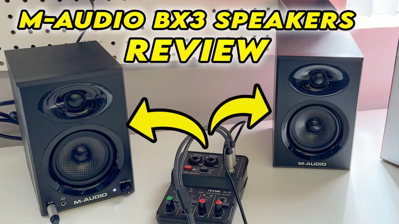 Watch Review of M-Audio BX3 3.5