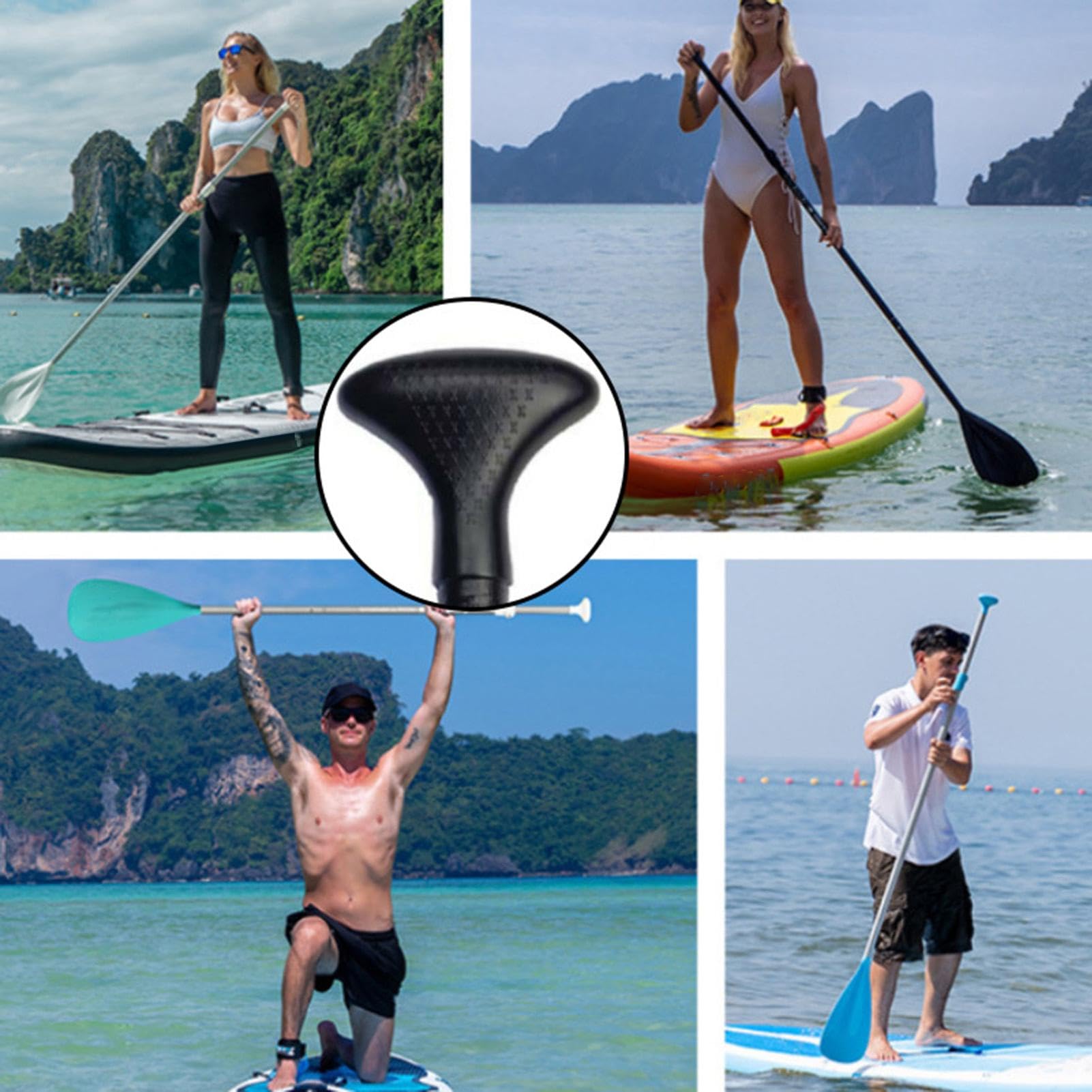 Maniglia a T per Paddle Board in PE Antiscivolo Impugnatura Surf