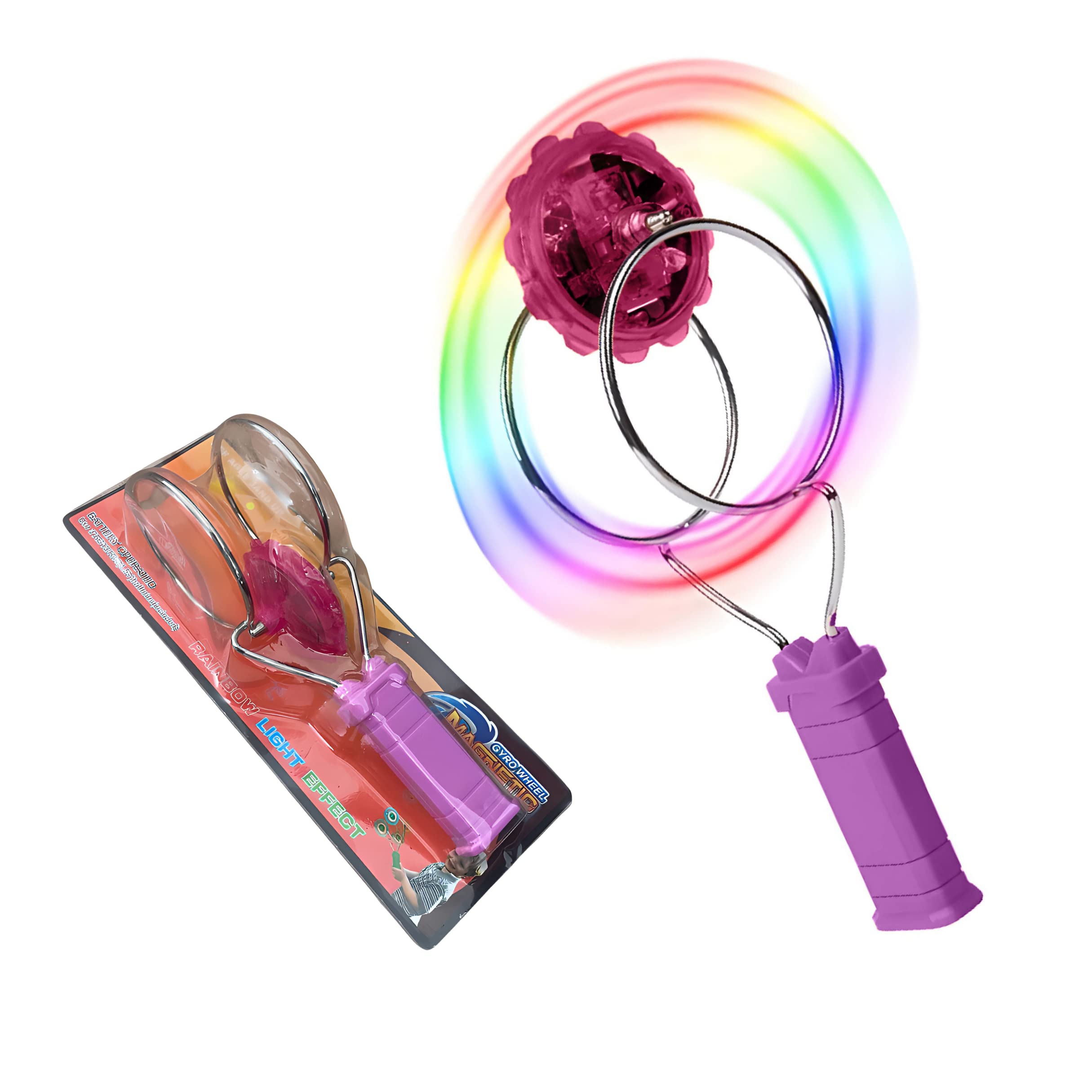 LED Sensory Spinner Toy - Retro Yoyo Spinning Toy for Kids, Lighting and Flashing Spinner Effects, Birthday Gift For Kids, Gift Toy for Boys and Girls