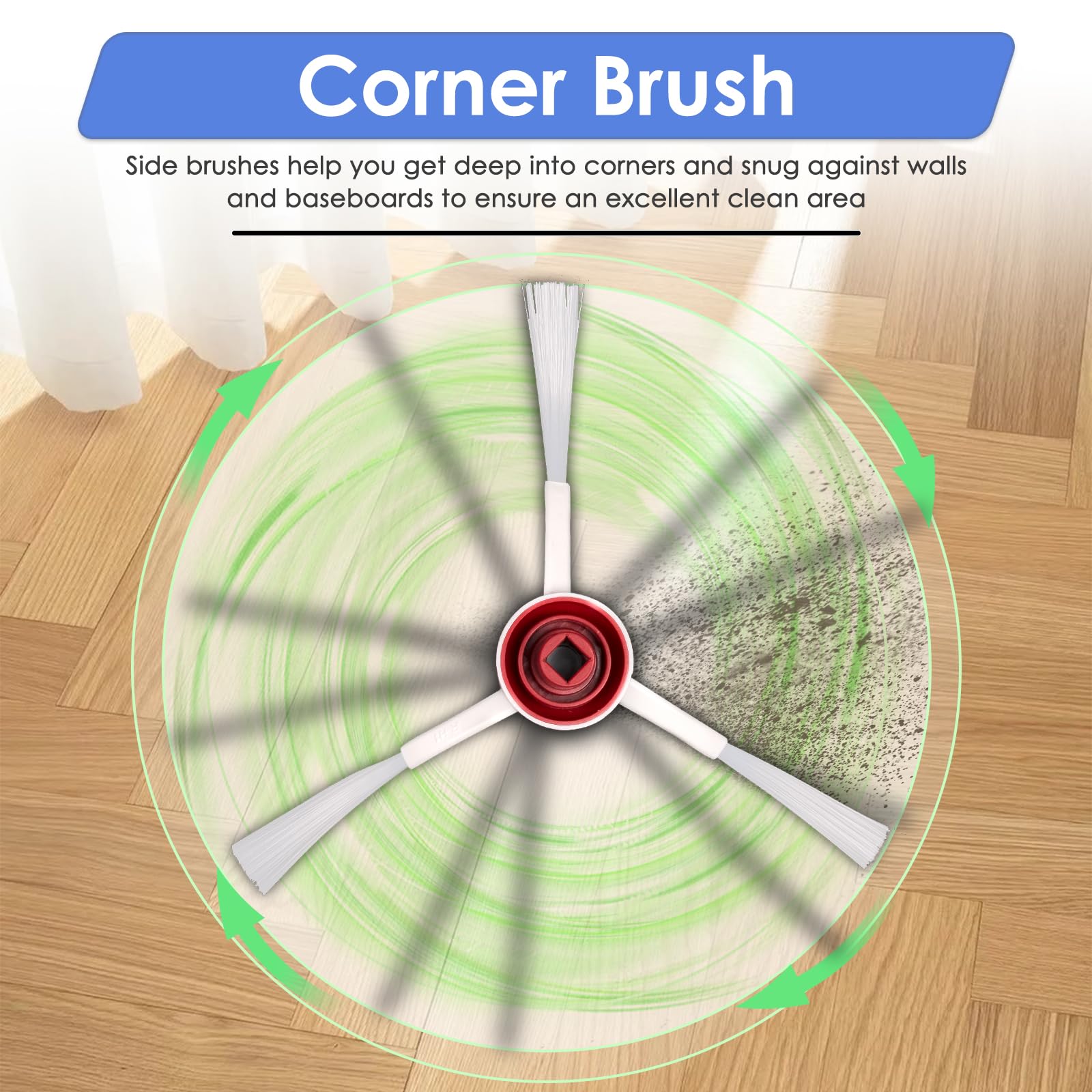 (22 Pezzi) T20 Omni Ricambi per ECOVACS DEEBOT T20e Omni/ T20 Max/ T20 Pro, 1 Spazzola a Rullo, 4 Spazzole Laterali, 7 Sacchetti Raccoglipolvere, 5 Filtri HEPA, 5 Panni per Mocio, Kit di Accessori