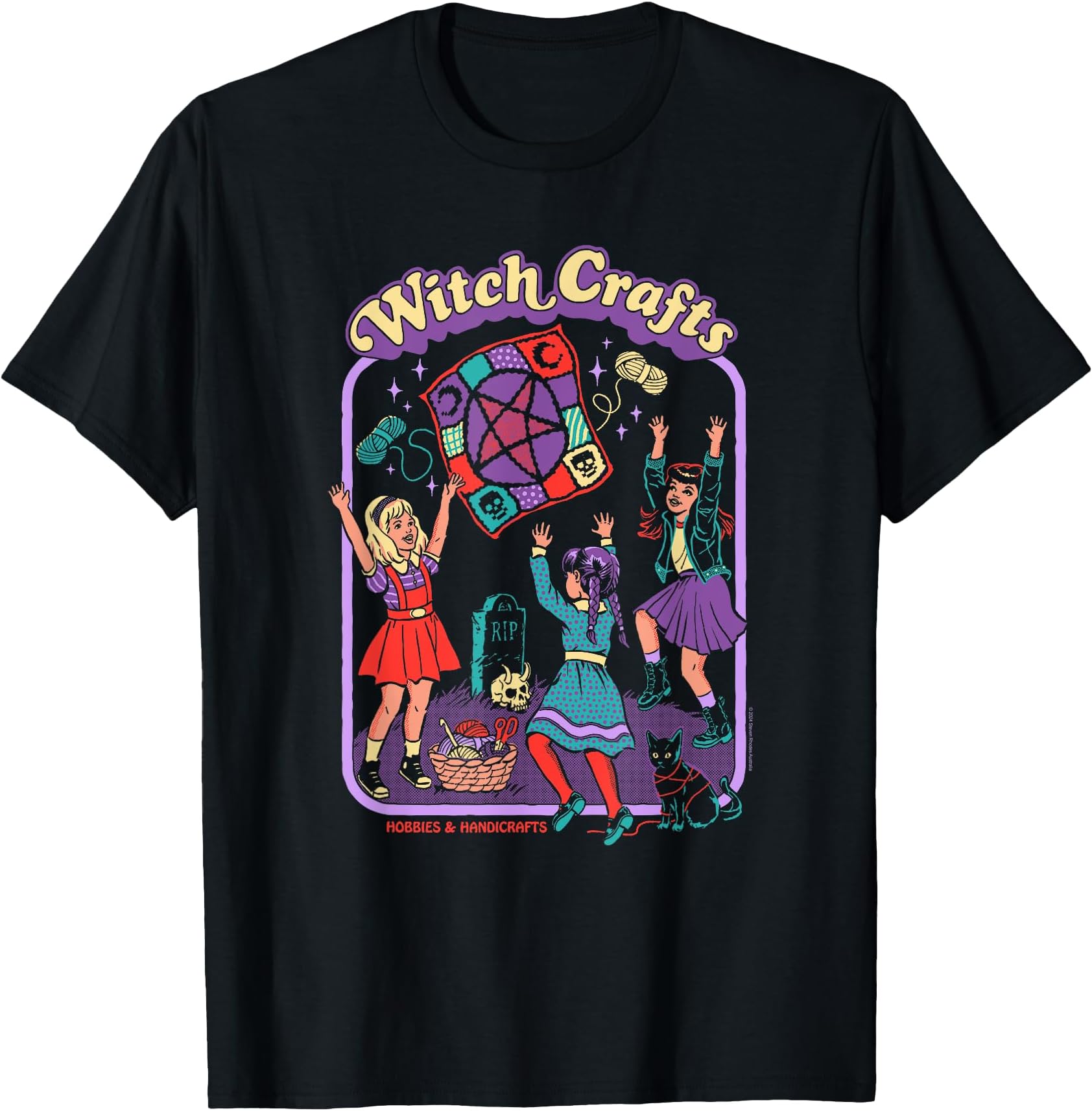 Witch Crafts Hobbies & Handicrafts Dark Humor T-Shirt