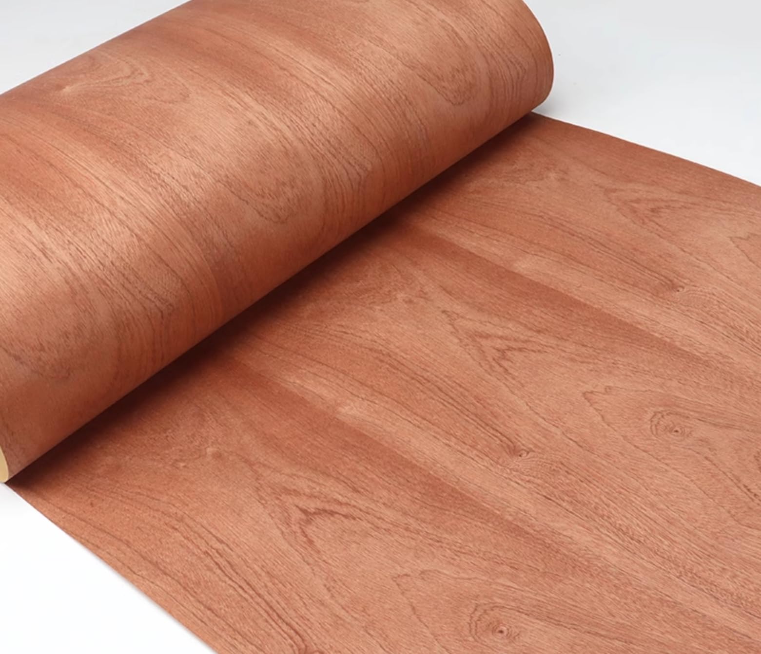 Chapa de mosaico de madera de sapele natural, 2,5 x 0,58 m, 0,25 mm de grosor, ideal para decoración del hogar, pared, armario, muebles e interior del coche