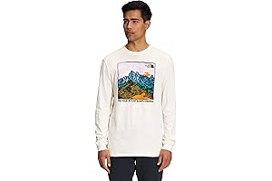 The North Face Men's Long Sleeve Graphic Injection Tee