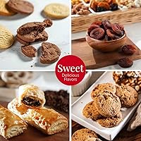 Vista 4 de Broadway Basketeers Cesta de regalo gourmet con chocolates y aperitivos, para todas las ocasiones