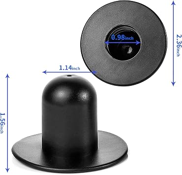 Wall Plug Replacement Above Ground Swimming Pool Fitting Filter Pump Strainer Hole Plug Stopper for Intex/Coleman/Summer/Escape Pools Parts - 2 Pack