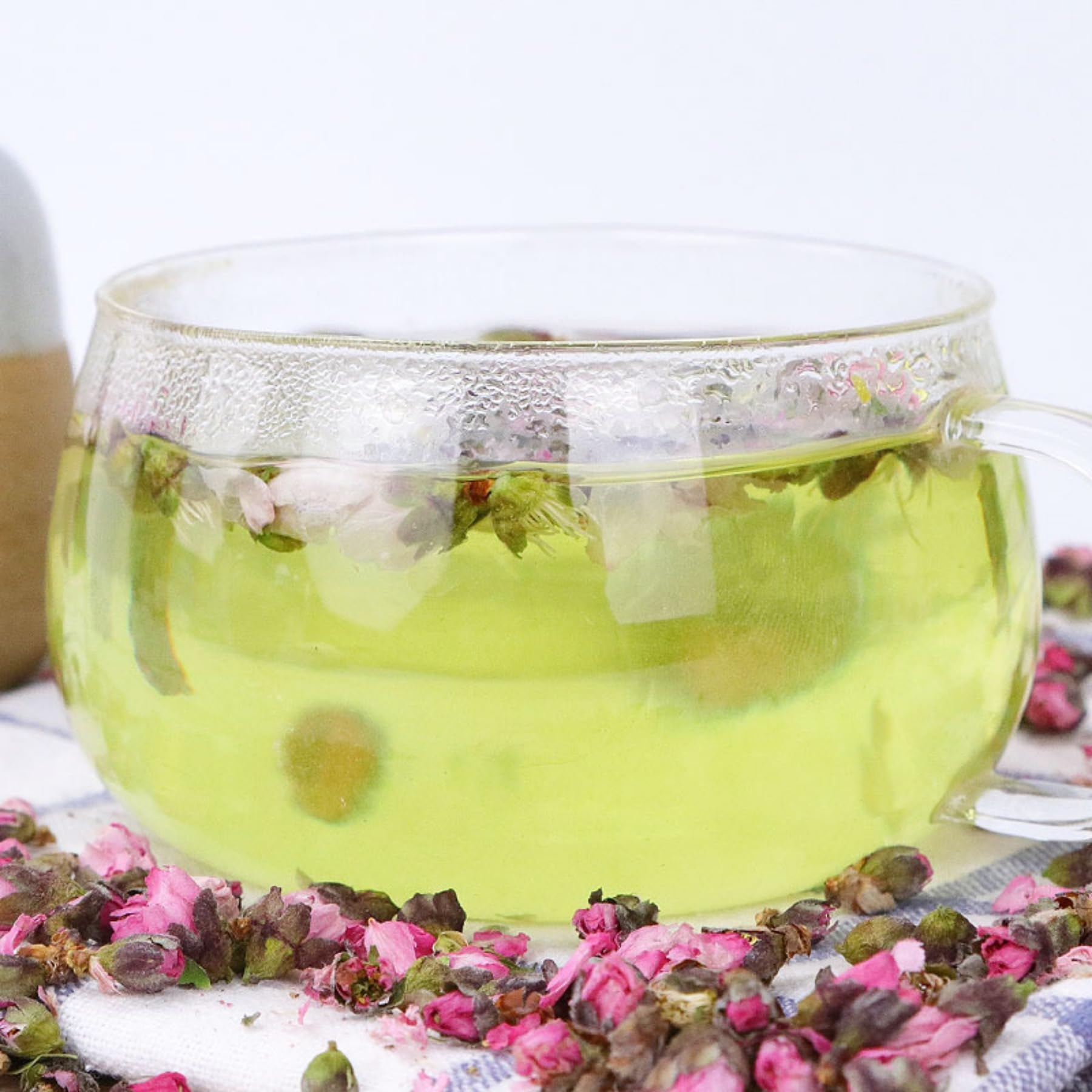 Té De Hierbas Saludable De Flor De Melocotón Natural De Grado A - Té De Flores, Sin Azúcar, Delicioso Y Calmante (1000G)