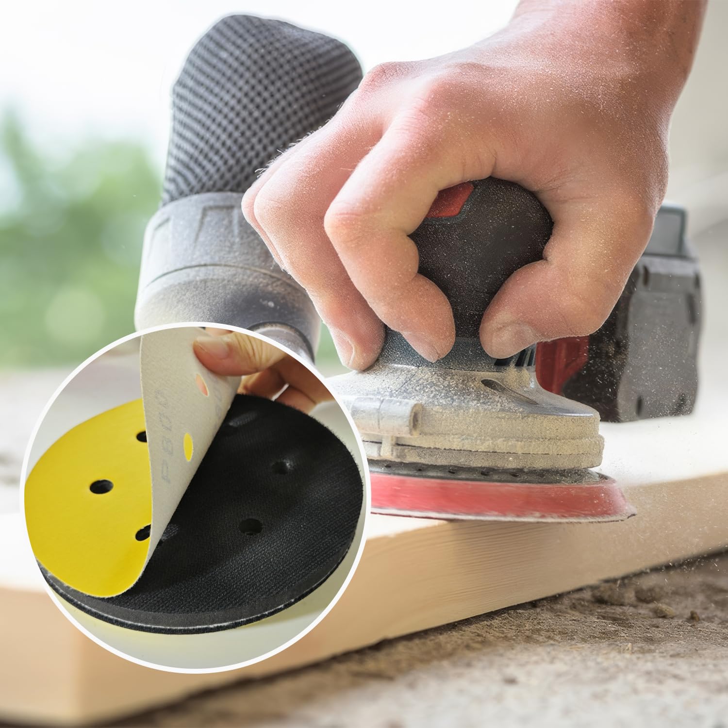 KAHEIGN 30 Pièces Feuilles De Ponçage, 40/60 /80/120 /180/240 Grains