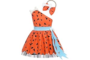 Pebble & Bam Bam Flintstone Costume for Kids