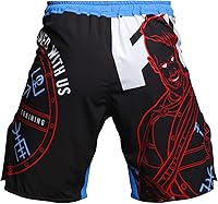Vista 23 de Hardcore Training Pantalones cortos de lucha para hombre Boxeo MMA Combat BJJ Grappling Fitness Muay Thai Kickboxing No Gi