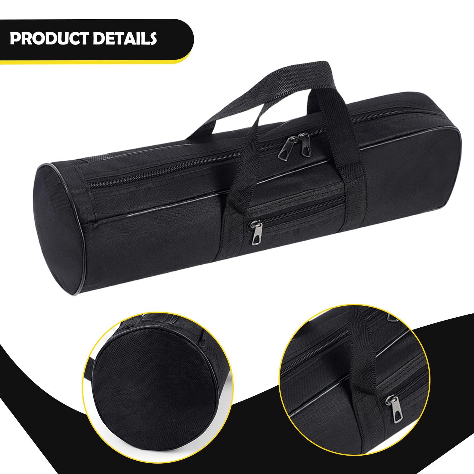 Generic Étui de transport pour trompette, sac de rangement pour instrument, étui de protection pratique et portable de qualité supérieure en tissu Oxford