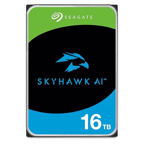 Seagate Skyhawk AI 16TB Internal Hard Drive (ST16000VE000)