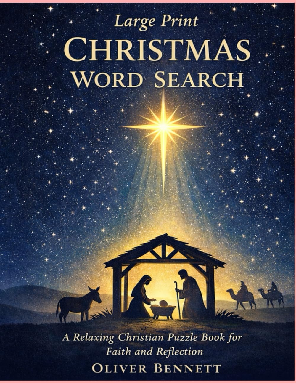 Large Print Christmas Word Search: A Relaxing Christian Puzzle Book for Faith and Reflection