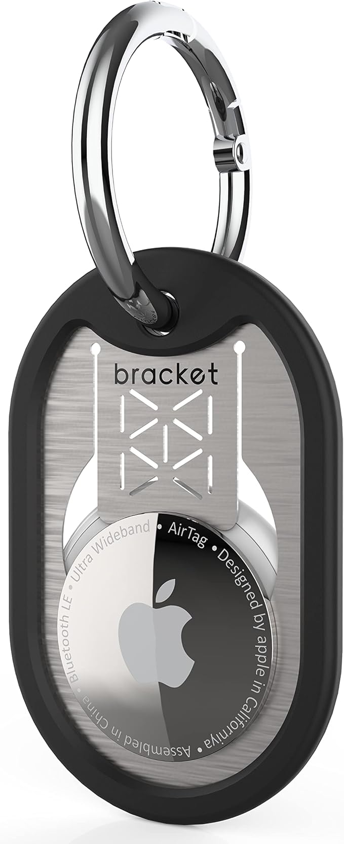 bracket airtag case premium stainless steel case holder of airtag capsule