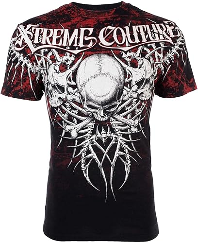 Miniatura 2 de Xtreme Couture Camiseta Hombre Bare Bones Negro