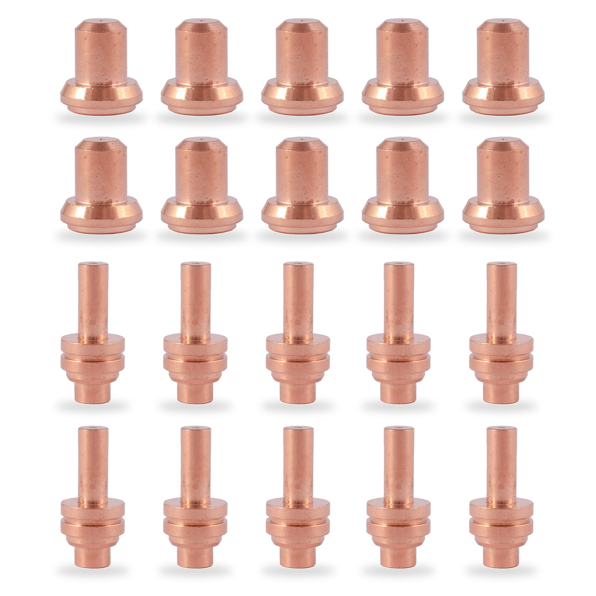 120504 Nozzle Tips & 020382 Electrode, 20Pcs Kit, Fit PMX 350/380 Plasma Cutter Consumables