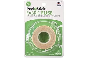 HeatnBond Double-Sided Fabric Tape for Seamless Bonding