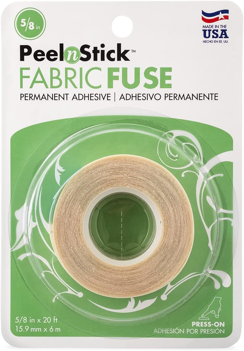 HeatnBond PeelnStick 3346 Fabric Fuse Adhesive 5/8" x 20 ft Roll